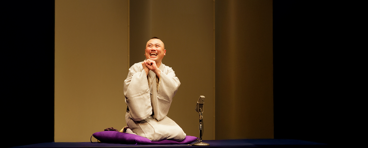 高座上の桂宮治